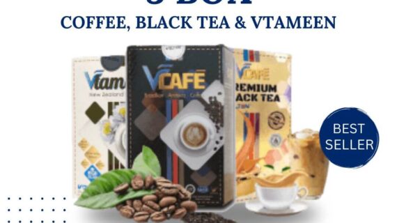 Vcafe 1 Black Tea 1 Vtameen 1 Per Box